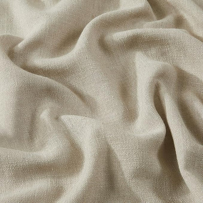 Vision Home Sand Pinch Pleated Full Blackout Curtains Linen Blended Room - Image 4
