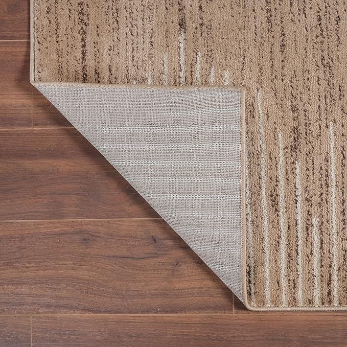 Rugshop Bohemian Stripe Stain Resistant High Traffic Living Room Kitchen - Image 6