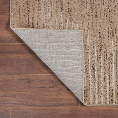 Rugshop Bohemian Stripe Stain Resistant High Traffic Living Room Kitchen - Image 6