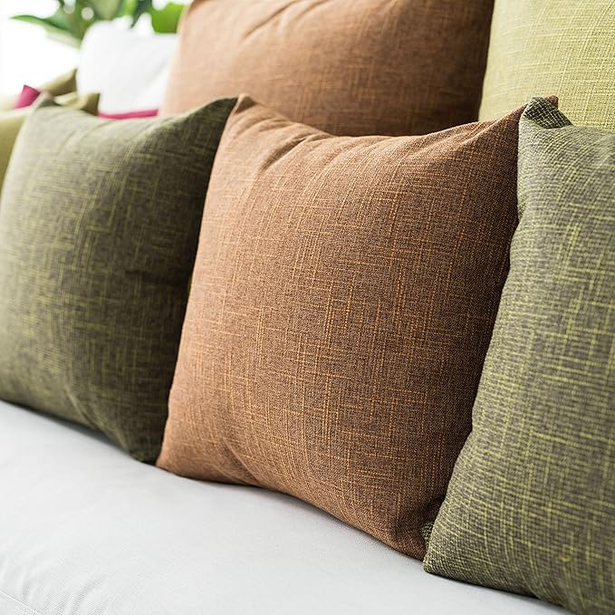 Kevin Textile Decor Lined Linen Throw Pillow Cases Cushion Cover Pillow Covers - Image 6