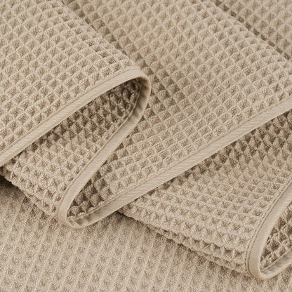 polyte 430 gsm poly blend microfiber quick dry, front angle view