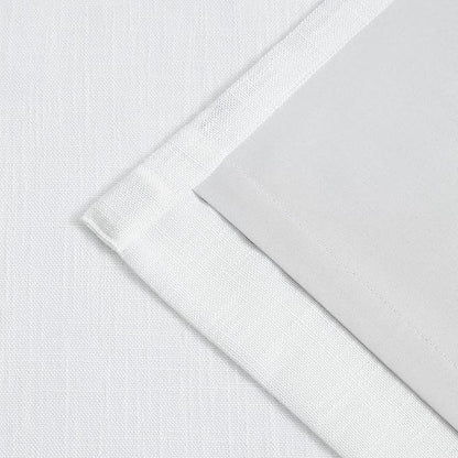Vision Home White Pinch Pleated Full Blackout Curtains Thermal Insulated Window - Image 7