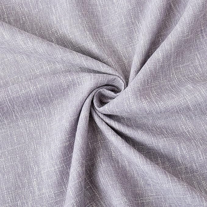 Purple Full Blackout Curtain Panel Energy Efficient Triple Weave Window - Image 6