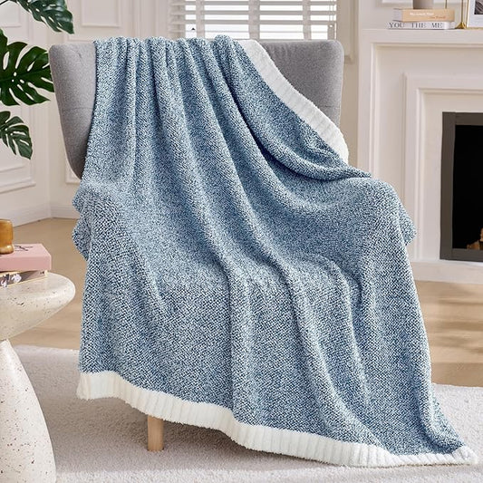 Joiedomi Throw Blanket for Couch Bed Sofa, Cozy Cute Soft Throw Home Room Decor by Joiedomi