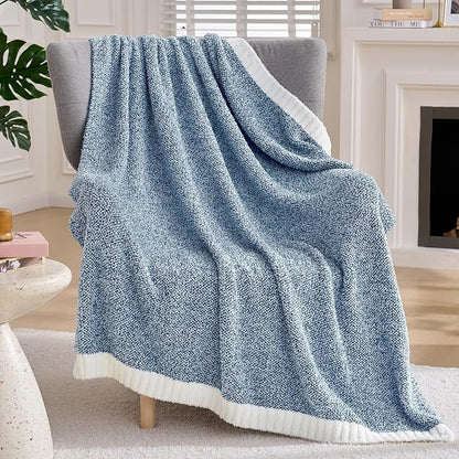 Joiedomi Throw Blanket for Couch Bed Sofa, Cozy Cute Soft Throw Home Room Decor by Joiedomi