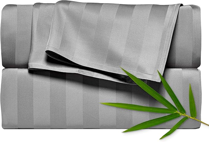Pure Bamboo California King Sheets, Genuine 100% Organic Viscose Derived from by PureBamboo