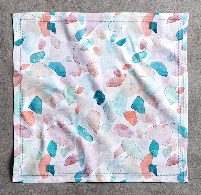 Maison d' Hermine Cloth Napkins Set of 4 100% Cotton Everyday Reusable Square - Image 8