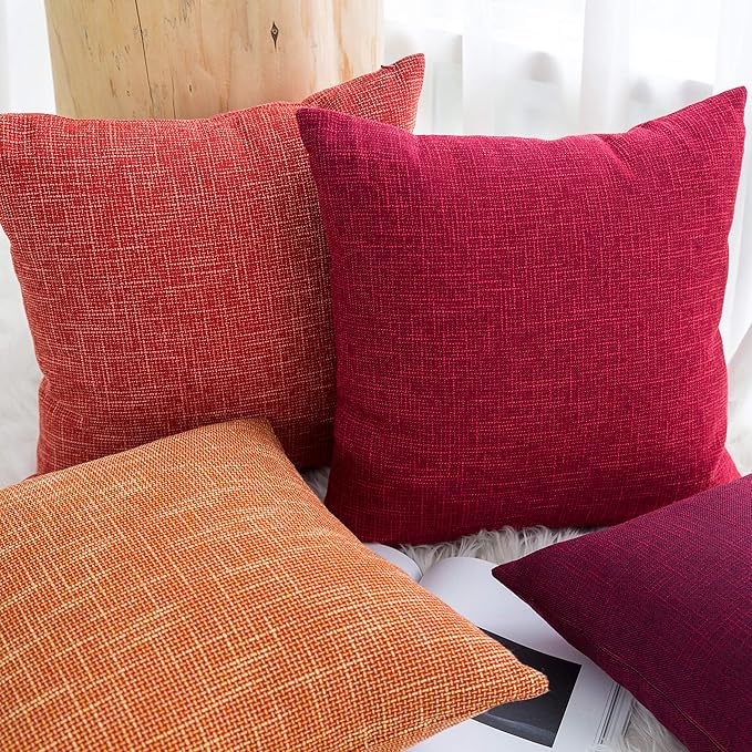 Kevin Textile Decorative Fall Throw Pillow Covers 2 Pack - Image 5