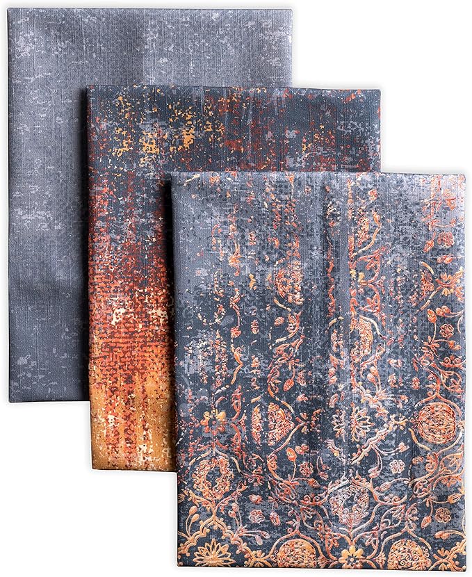 Maison d' Hermine Kitchen Towels Set of 3 100% Cotton 20" x 27.5" Reusable by MaisondHermine
