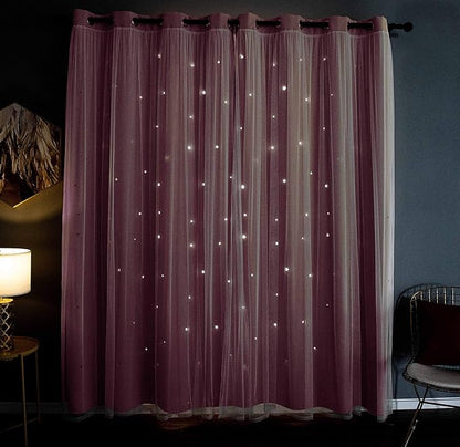 Kinryb Princess Curtains for Girls Bedroom - Image 8