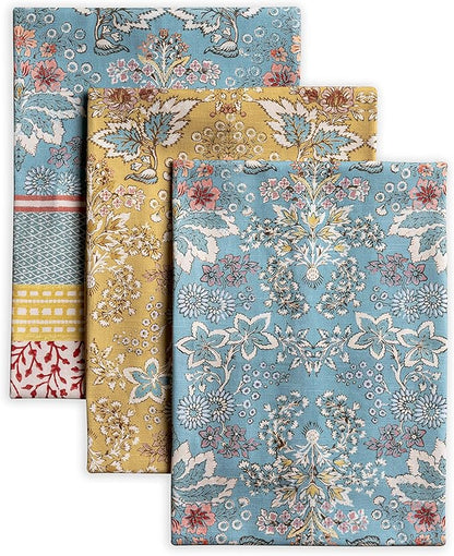 Maison d' Hermine Kitchen Towels Set of 3 100% Cotton 27.50" x 20" Reusable by MaisondHermine