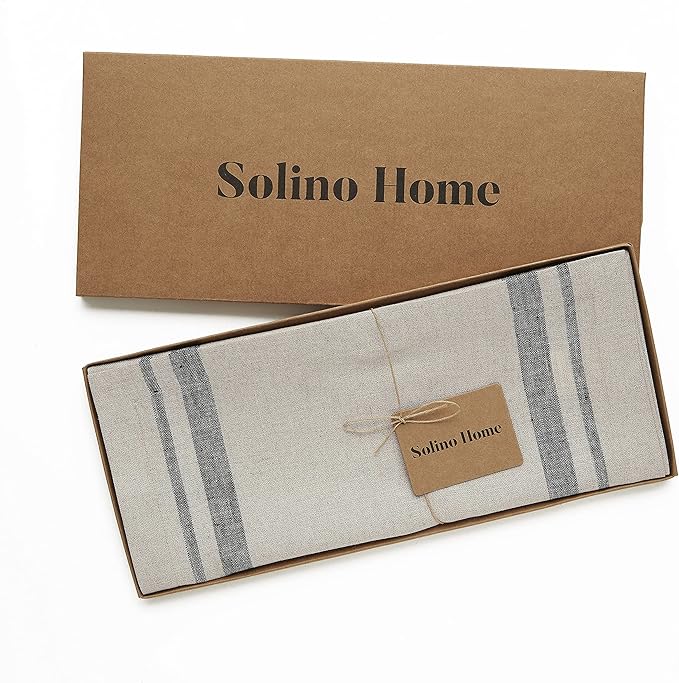 Solino Home Linen Table Runner 132 Inches Long - Image 5