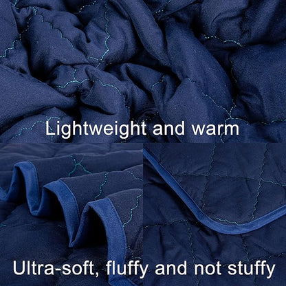 NTBAY Down Alternative Oversized Toddler Comforter, Super Soft and Warm Solid - Image 2