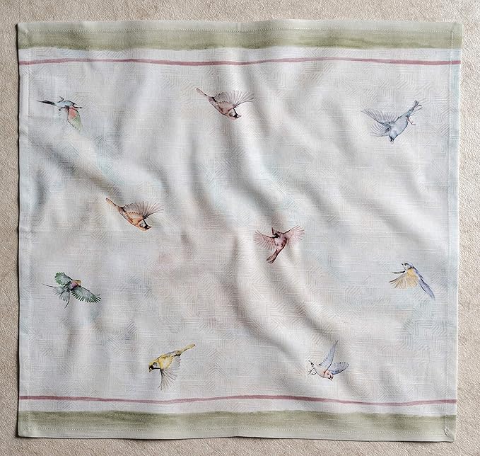 Maison d' Hermine Cloth Napkins Set of 4 100% Cotton Everyday Reusable Square - Image 9