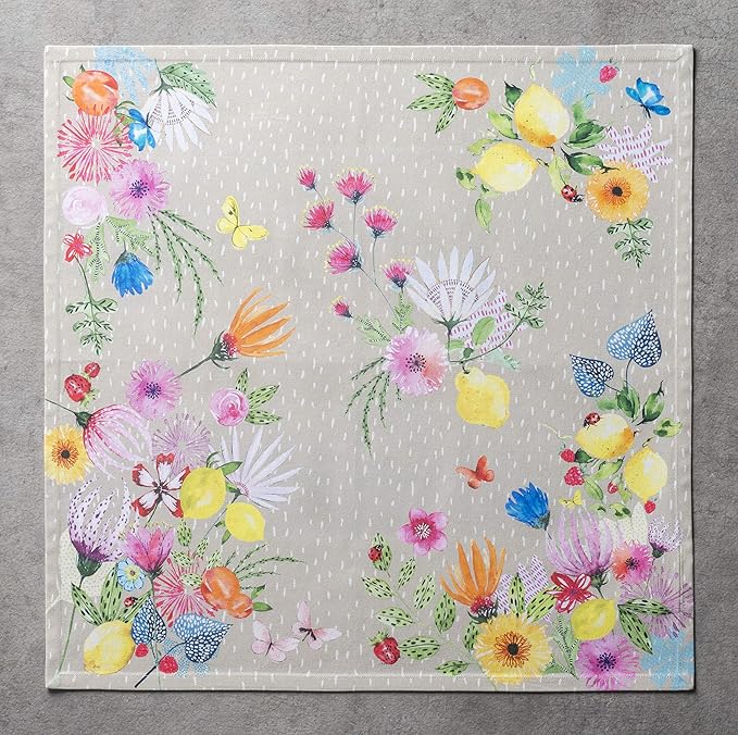 Maison d' Hermine Cloth Napkins Set of 4 100% Cotton Everyday Reusable Square - Image 9