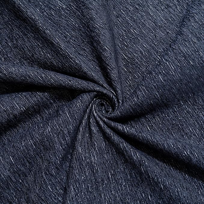 MEETSKY Washable Sofa Cover Navy Blue Sectional Couch Covers - Image 8