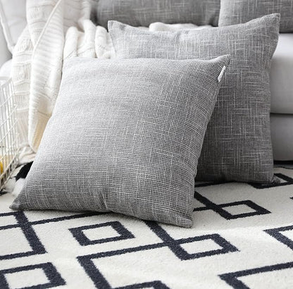 Kevin Textile Decorative Linen Throw Pillow Covers Cushion Case New 2 Tone Star - Image 2