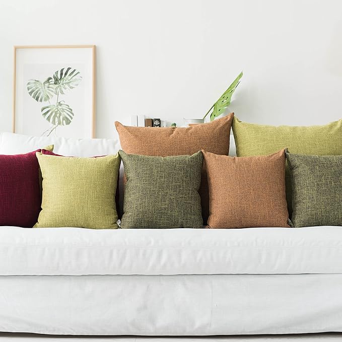 Kevin Textile Set of 2 Decorative Throw Cushion Covers Farmhouse Cushion Case - Image 5