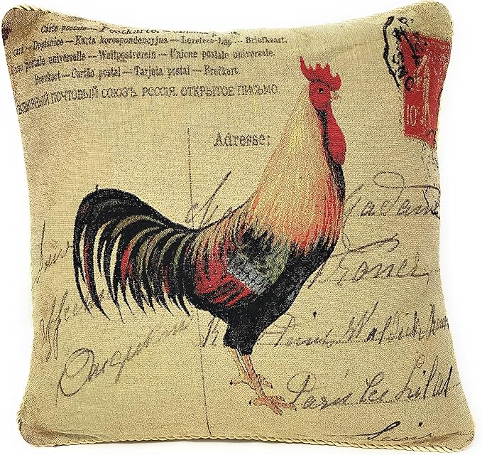Tache 1 Piece 18 X 18 Square Postmarked by TacheHomeFashion